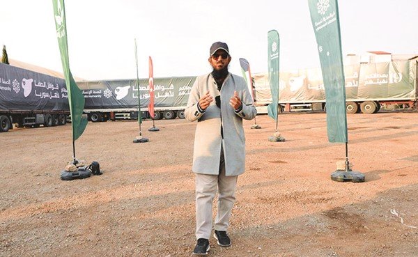 محمد الشايع أمام القوافل الرمضانية