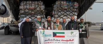 40 طناً من المساعدات لإغاثة أهالي غزة