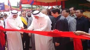 افتتاح قرية عبدالله ونورة يوسف بودي الخيرية الإغاثية بكمبوديا