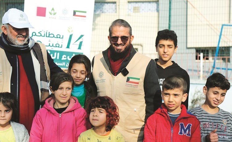 محمد الشايع خلال إحدى رحلات الجمعية