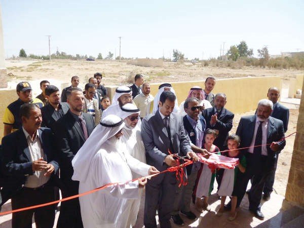 افتتاح المجمع التنموي الخيري للاجئين السوريين في محافظة المفرق