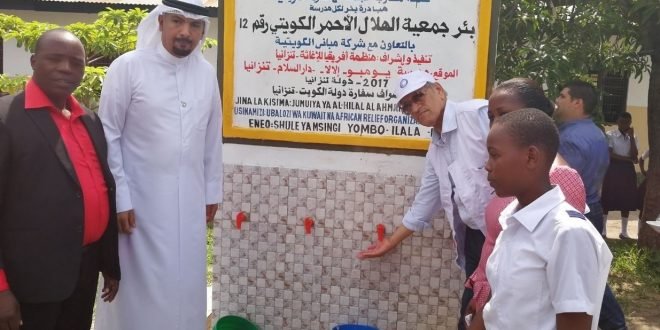 آبار مياه في عدد من مدارس تنزانيا