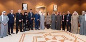 رئيس اللجنة الاعلامية العليا لمؤتمر الكويت الدولي لإعادة إعمار العراق المستشار بالديوان الاميري محمد ابوالحسن