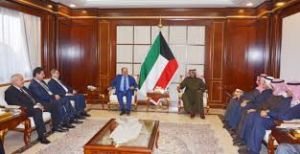 وزير الخارجية الكويتي وفد نقابة الصحفيين العراقيين